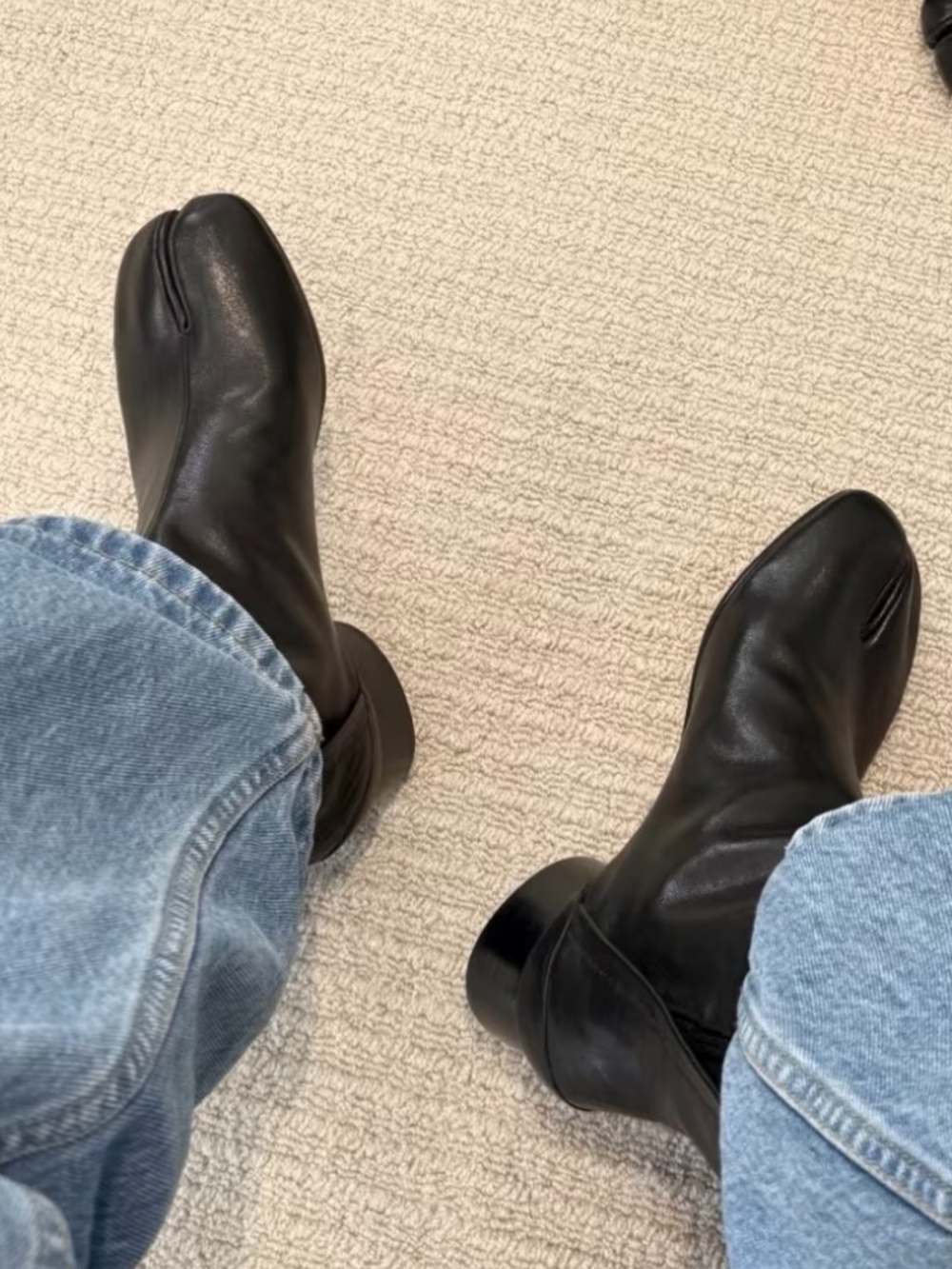 Maison Martin Margiela Black Ankle Boots